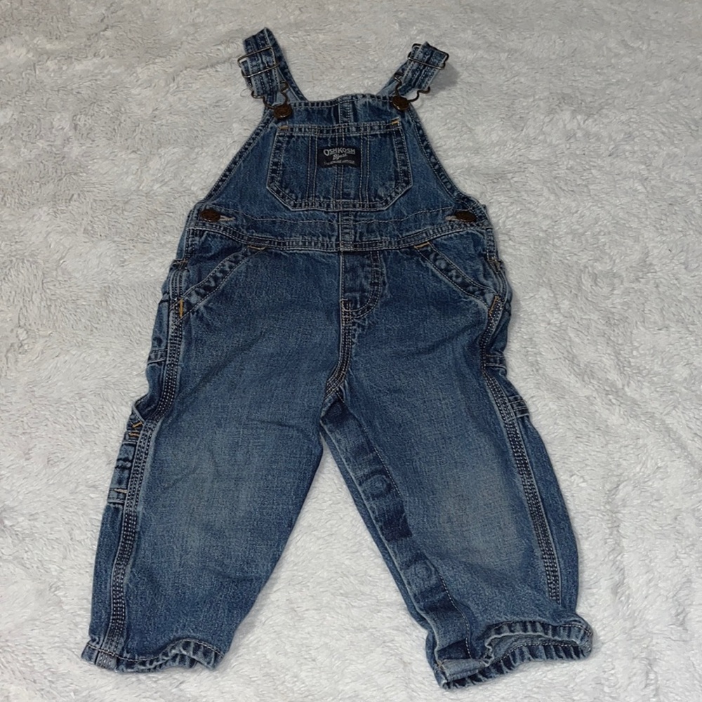 Oshkosh jean overalls 12 months